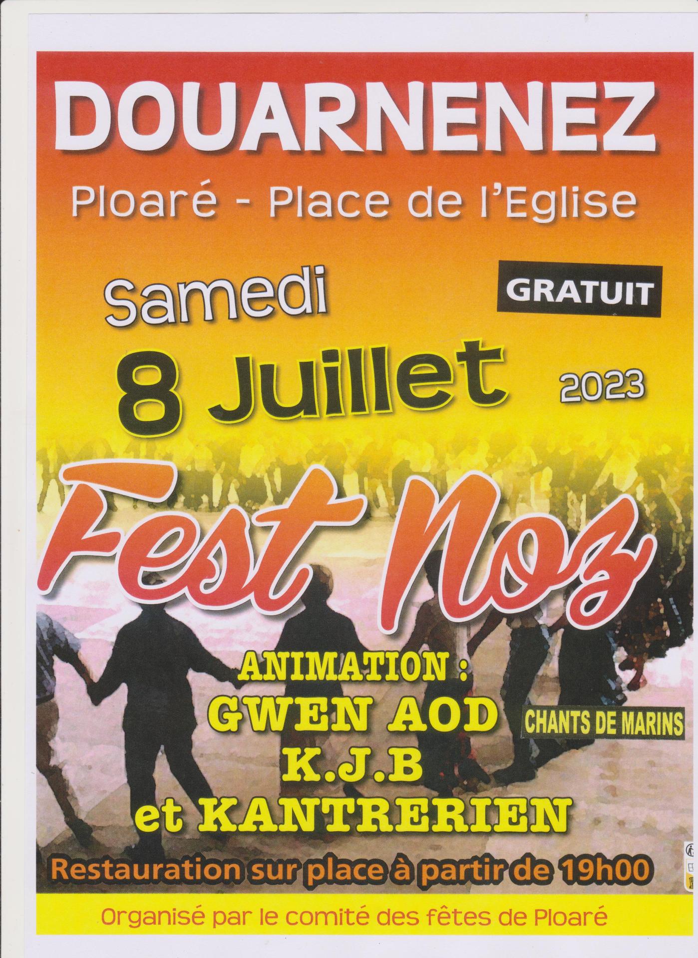 Affiche fest noz 2023 ploare