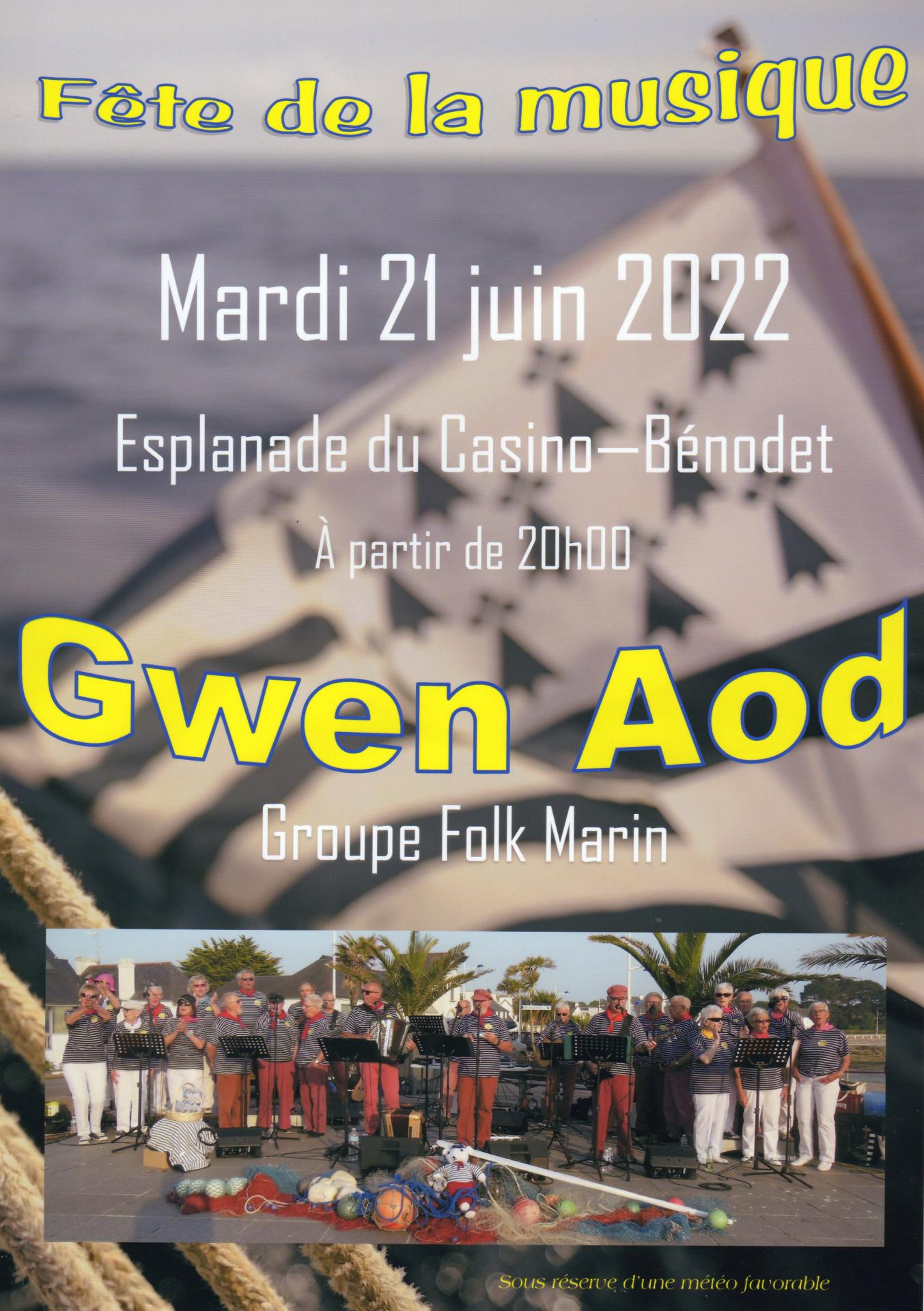 Ga affiche fete de la musique 2022